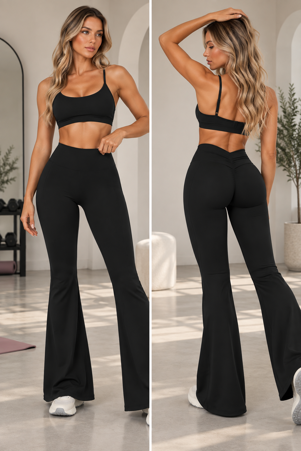 Women’s High-Waisted Flared Yoga Pants