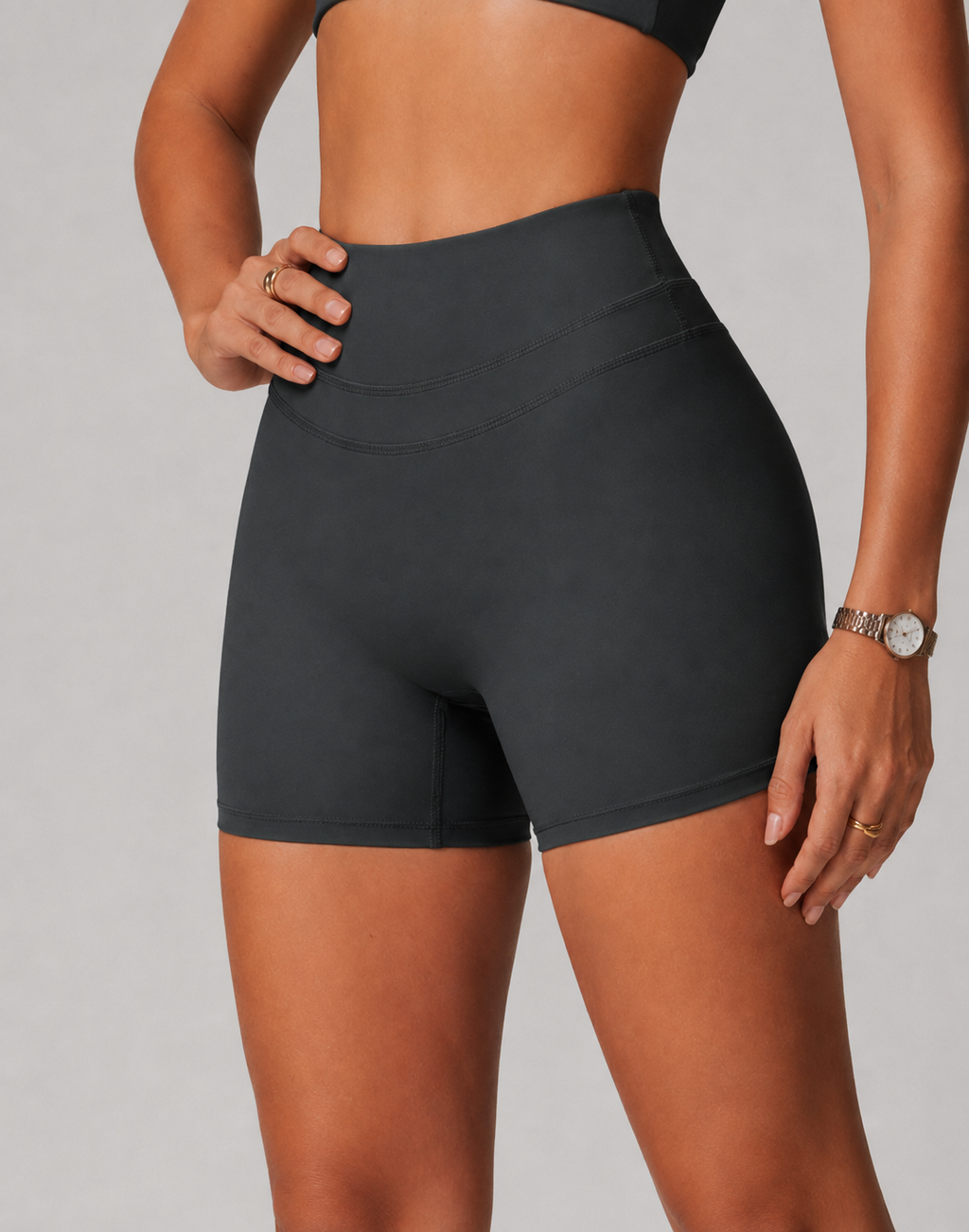 Women’s High-Waisted Sculpting Biker Shorts