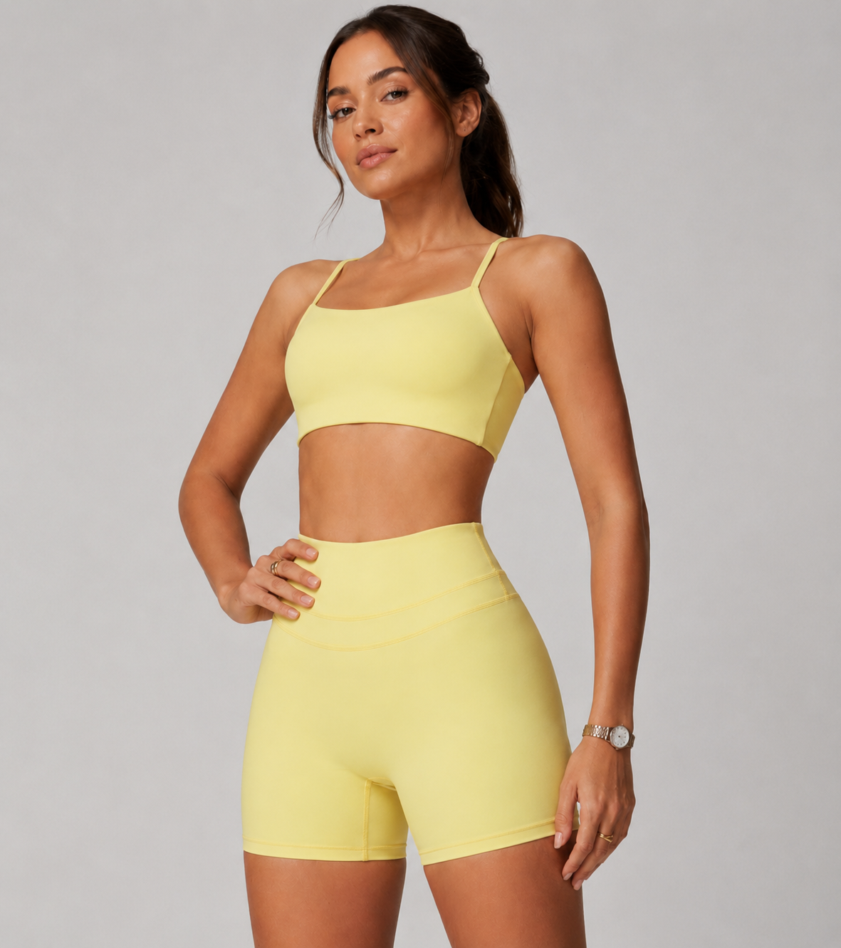Women’s High-Waisted Sculpting Biker Shorts
