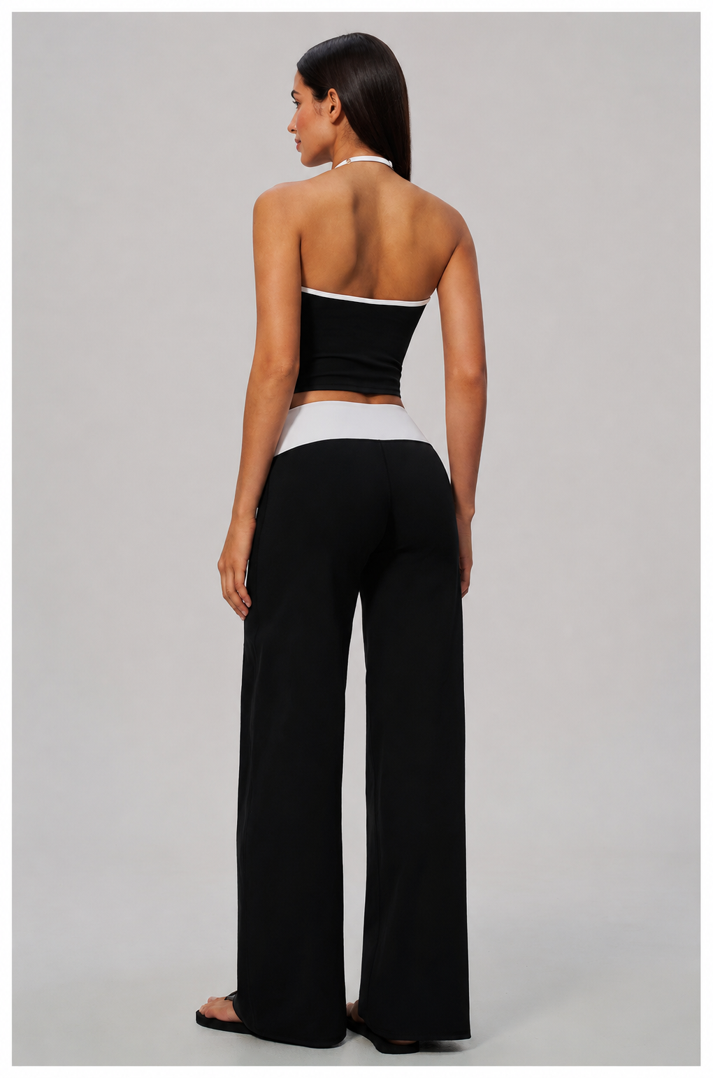 Women’s Brushed Wide-Leg Yoga Set