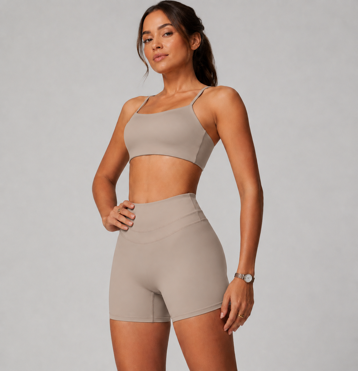 Women’s High-Waisted Sculpting Biker Shorts