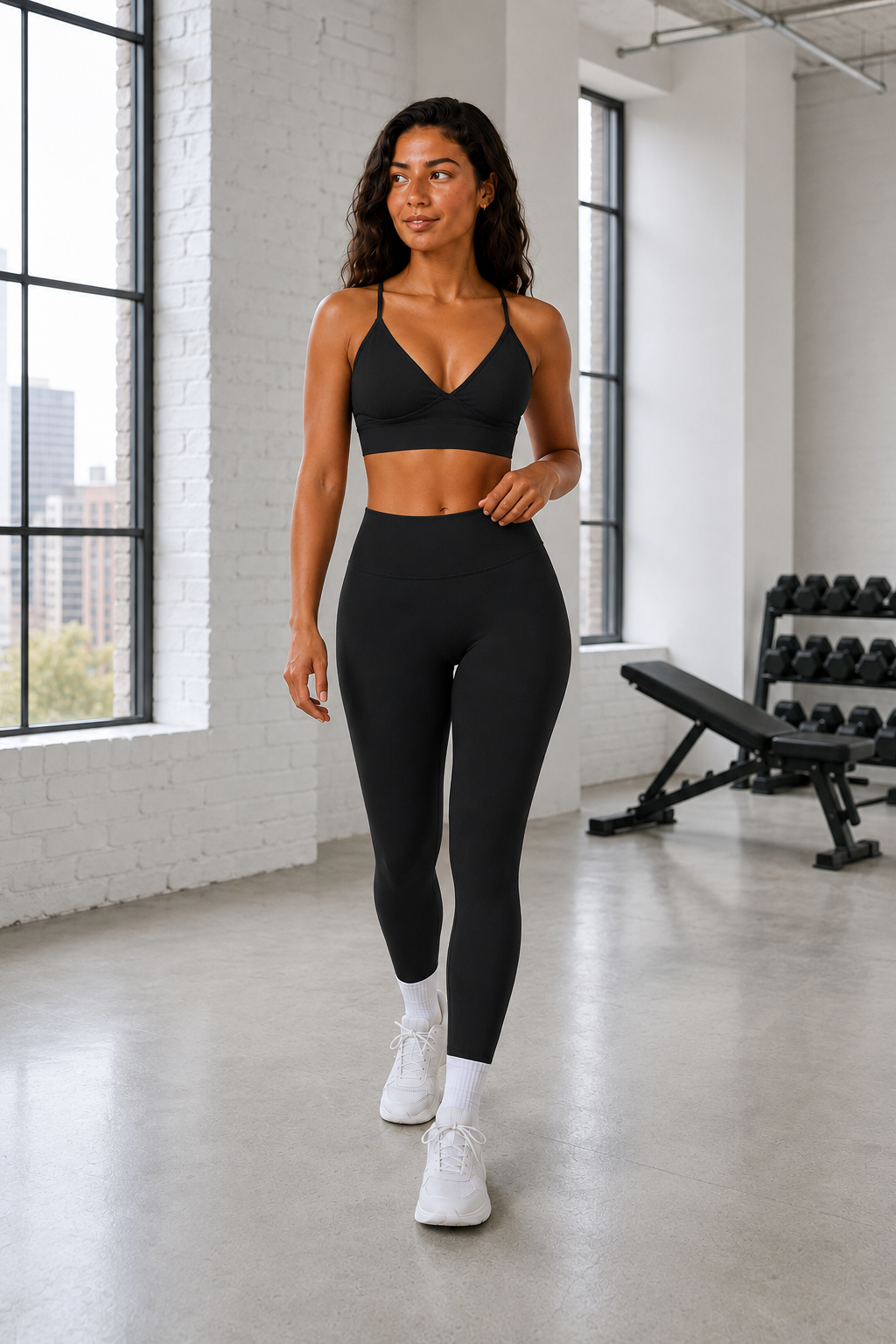 Women’s Seamless Sports Bra & Leggings Set