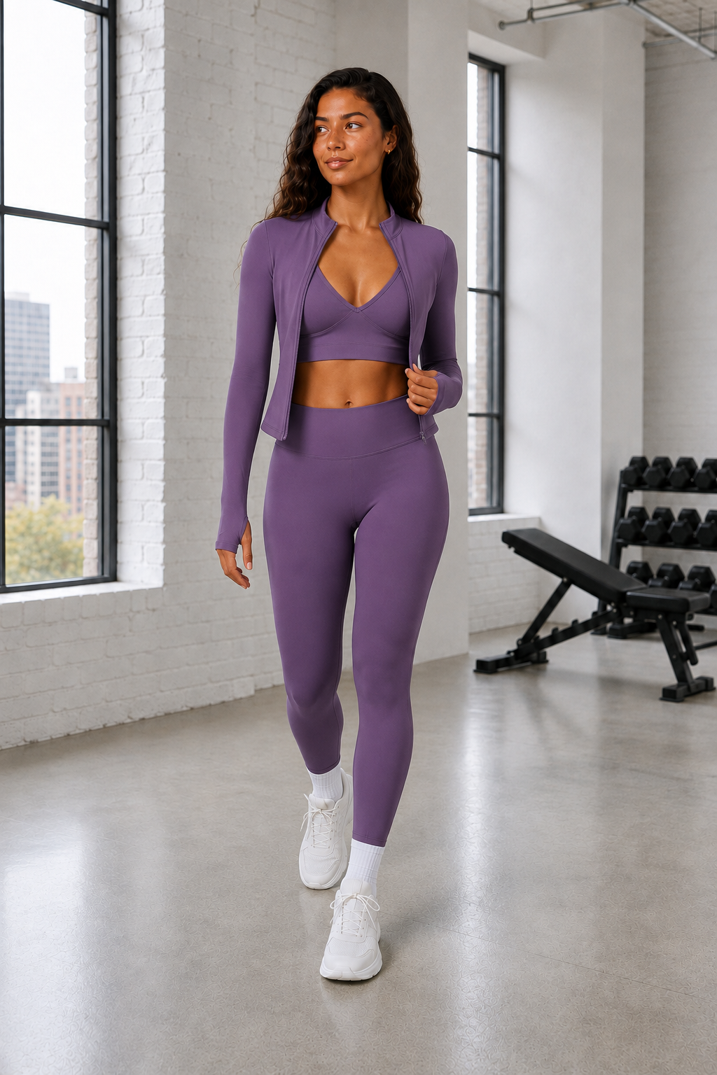 Women’s Seamless Sports Bra & Leggings Set