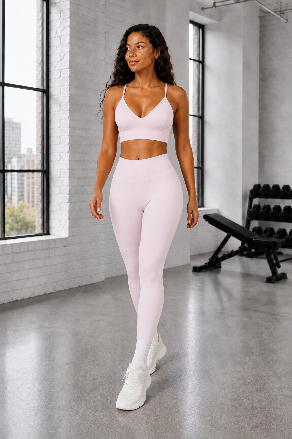 Women’s Seamless Sports Bra & Leggings Set