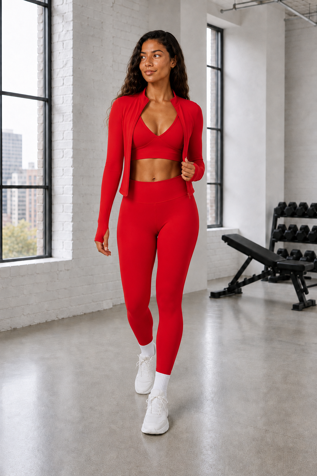 Women’s Seamless Sports Bra & Leggings Set