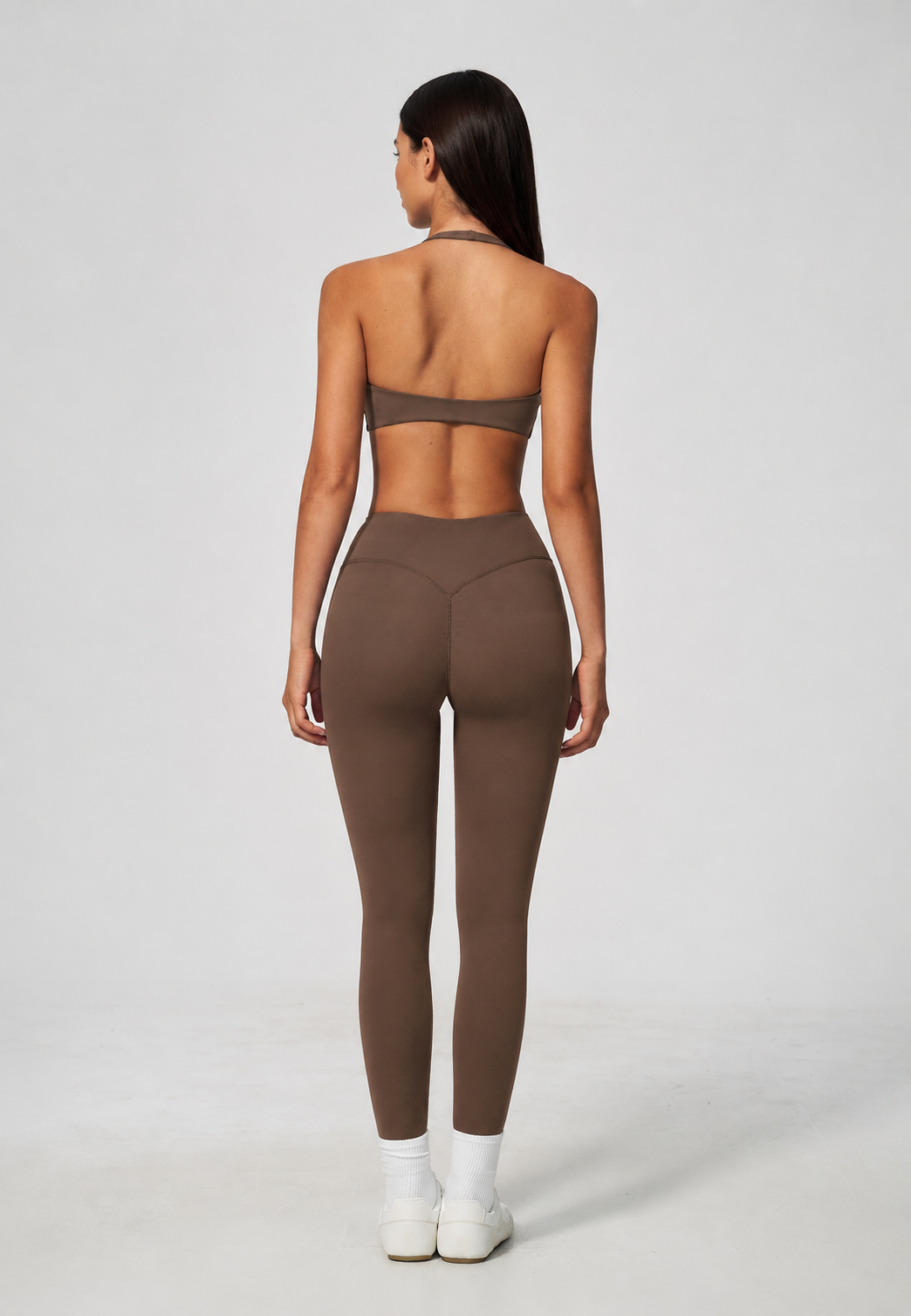 Women’s Halter Sports Bra & Leggings Set
