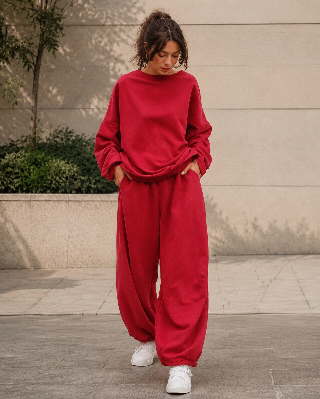 Women’s Oversized Sweater & Pants Set