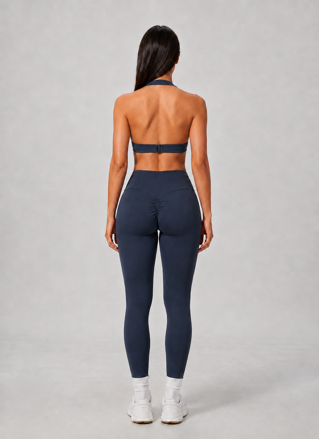 Women’s Halter Sports Bra & Leggings Set