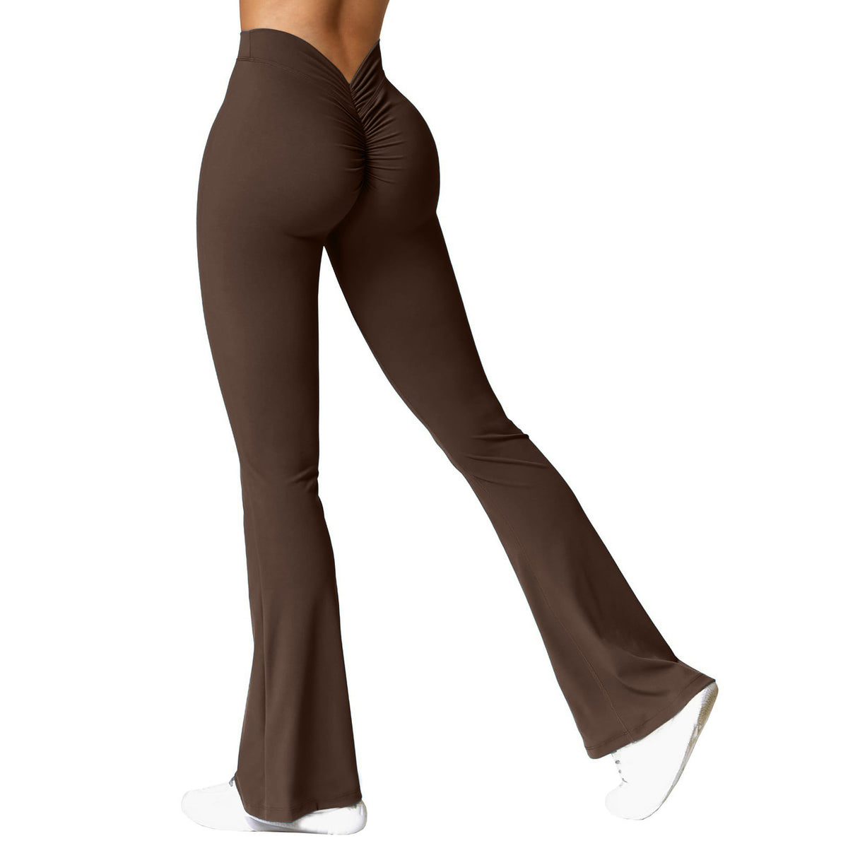 Women’s High-Waisted Scrunch Flare Yoga Pants