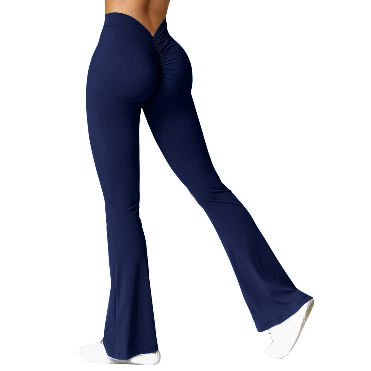 Women’s High-Waisted Scrunch Flare Yoga Pants