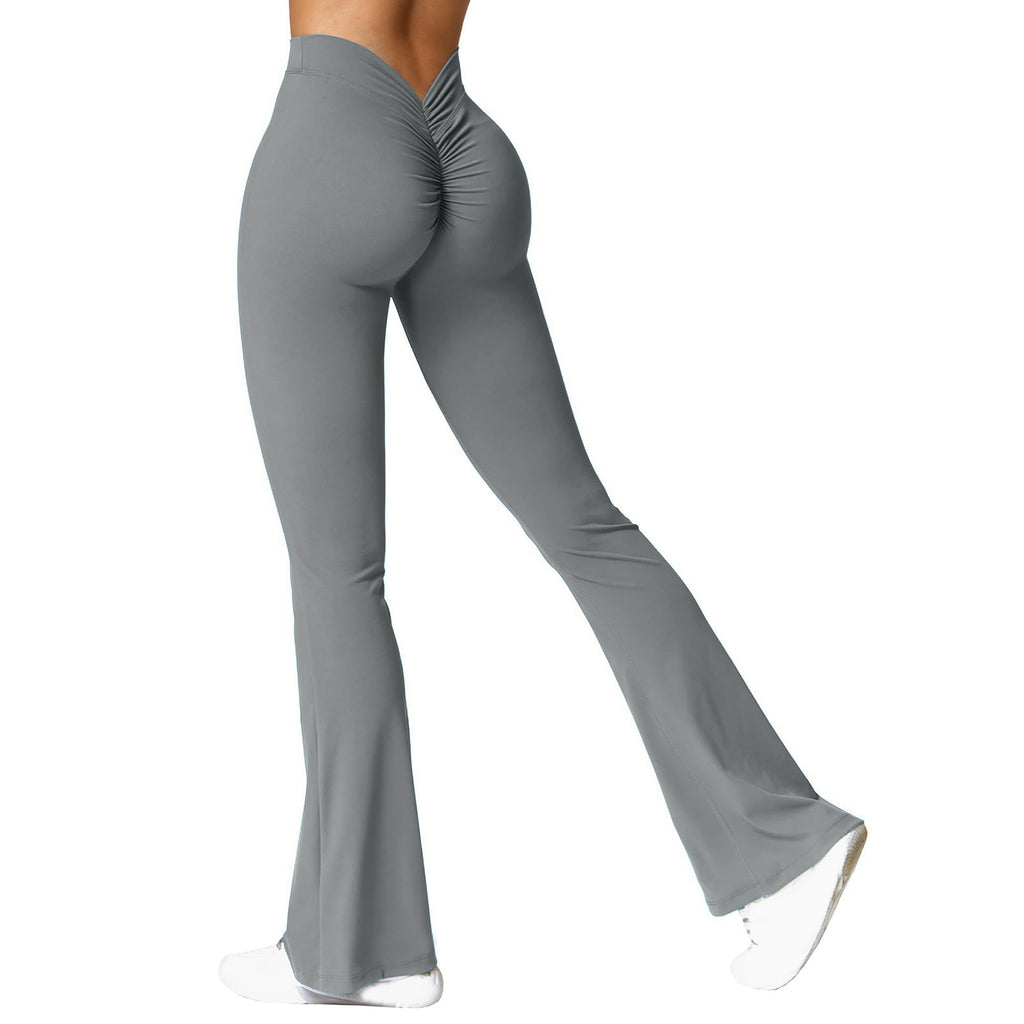 Women’s High-Waisted Scrunch Flare Yoga Pants