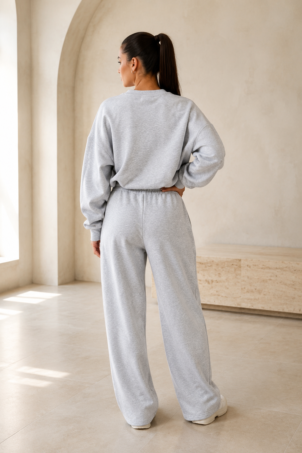 Women’s Printed Sweater & Pants Set
