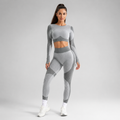 Women’s Long-Sleeve Top & High-Waist Leggings Set