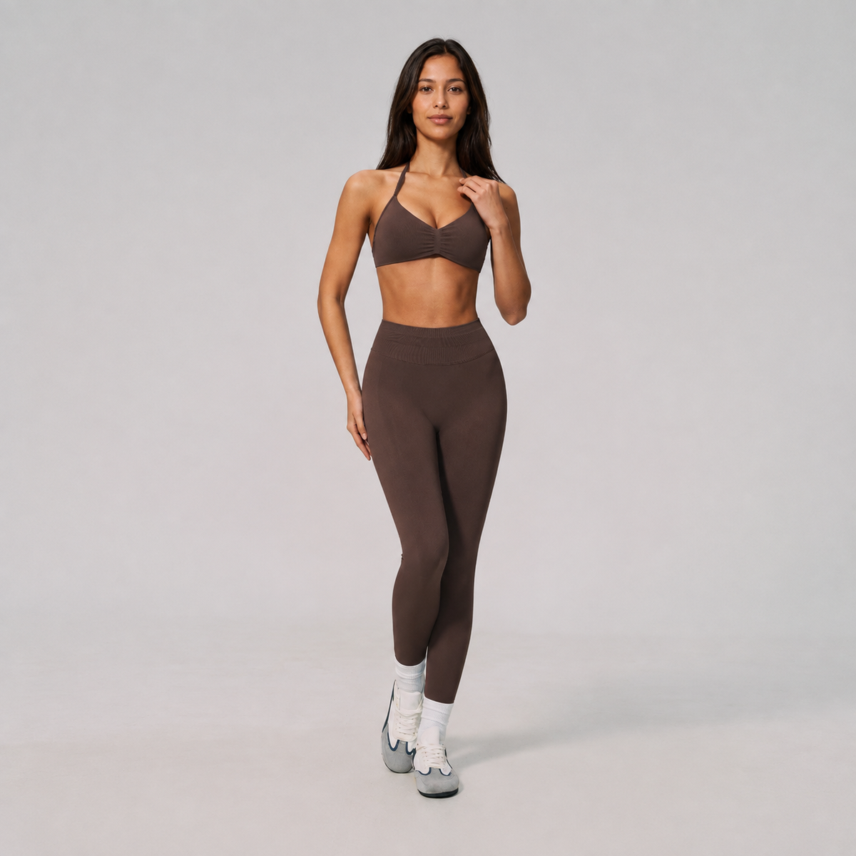 Women's High-Waisted Tummy Control Activewear Set